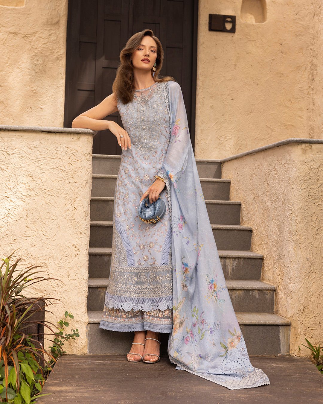 Faiza Saqlain Zinnia Luxury Lawn 2025
