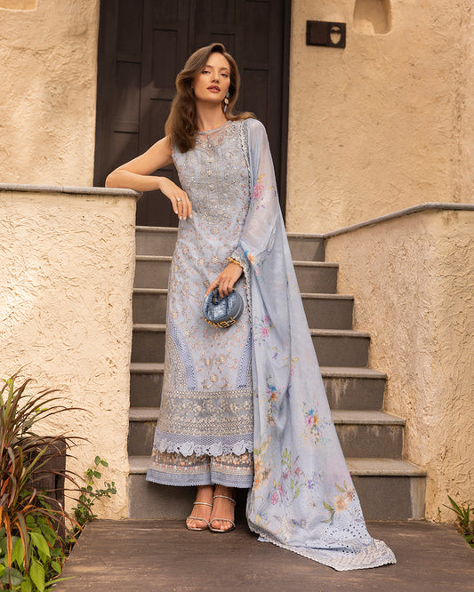 Faiza Saqlain Zinnia Luxury Lawn 2025