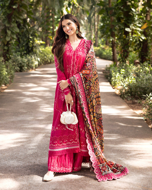 Faiza Saqlain Zinnia Luxury Lawn 2025