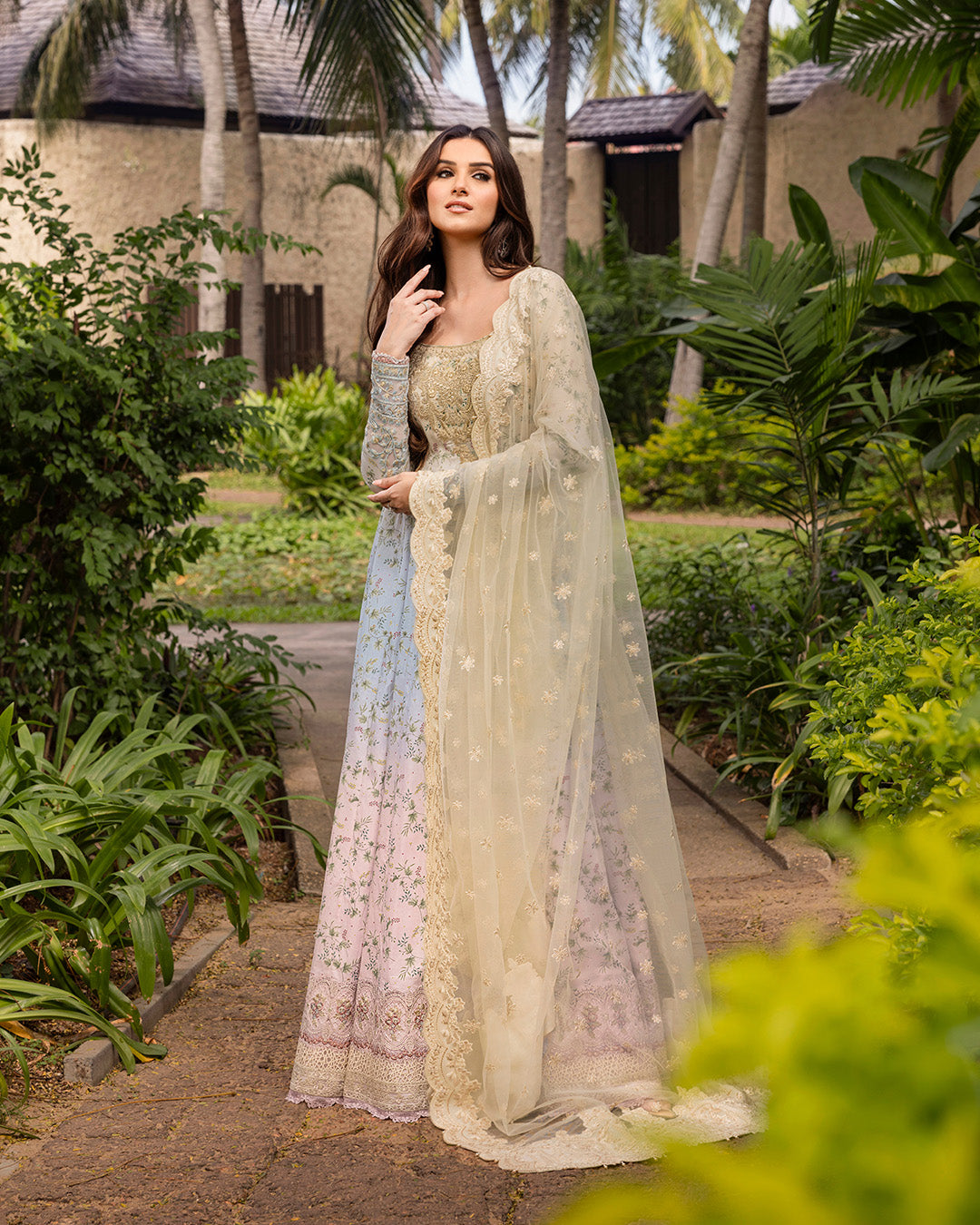 Faiza Saqlain Zinnia Luxury Lawn 2025