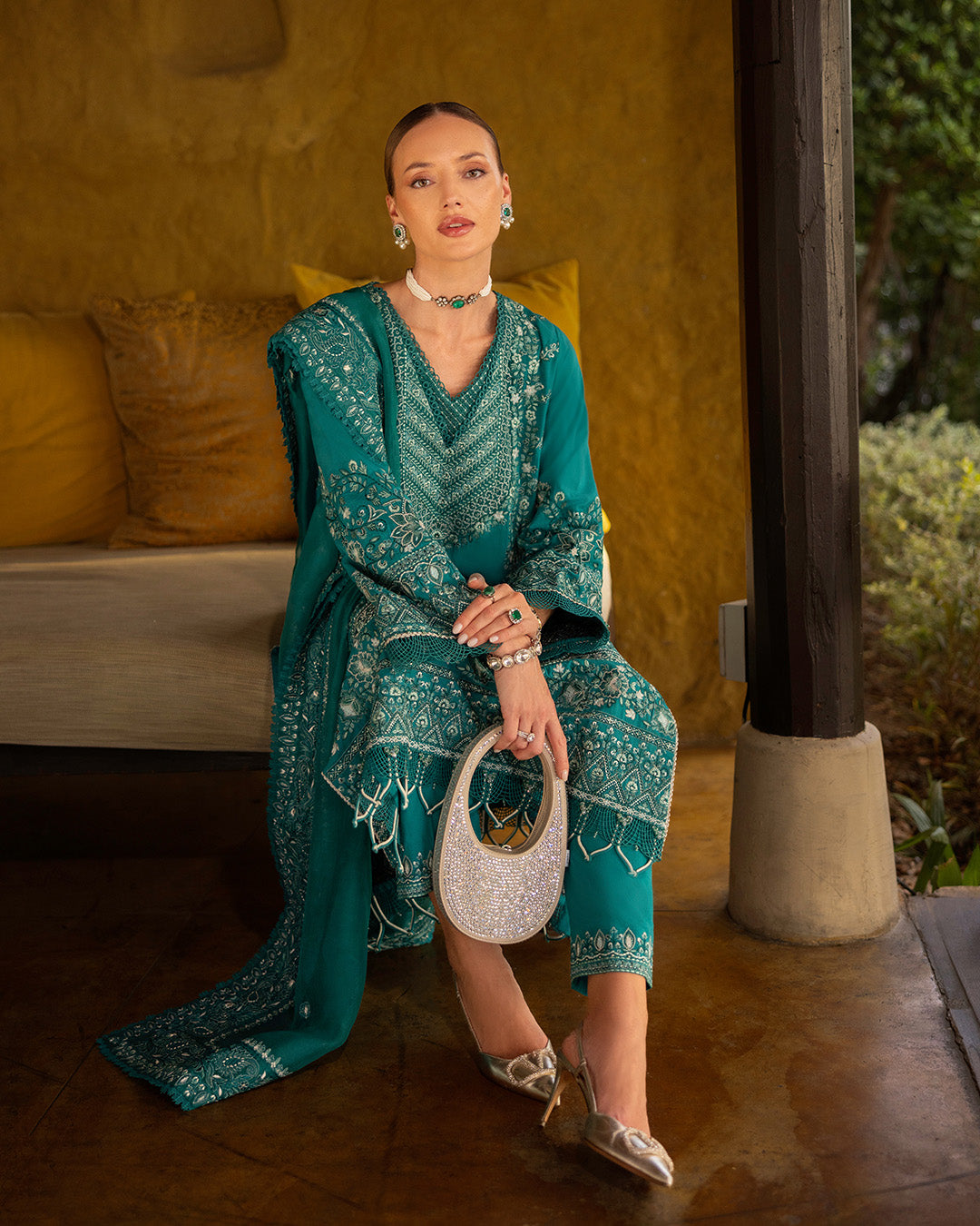 Faiza Saqlain Zinnia Luxury Lawn 2025