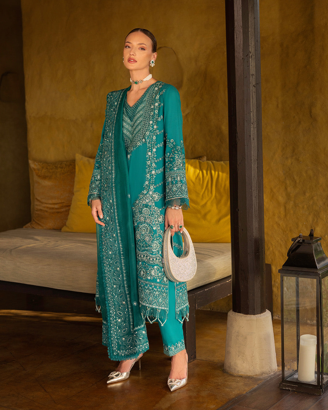 Faiza Saqlain Zinnia Luxury Lawn 2025