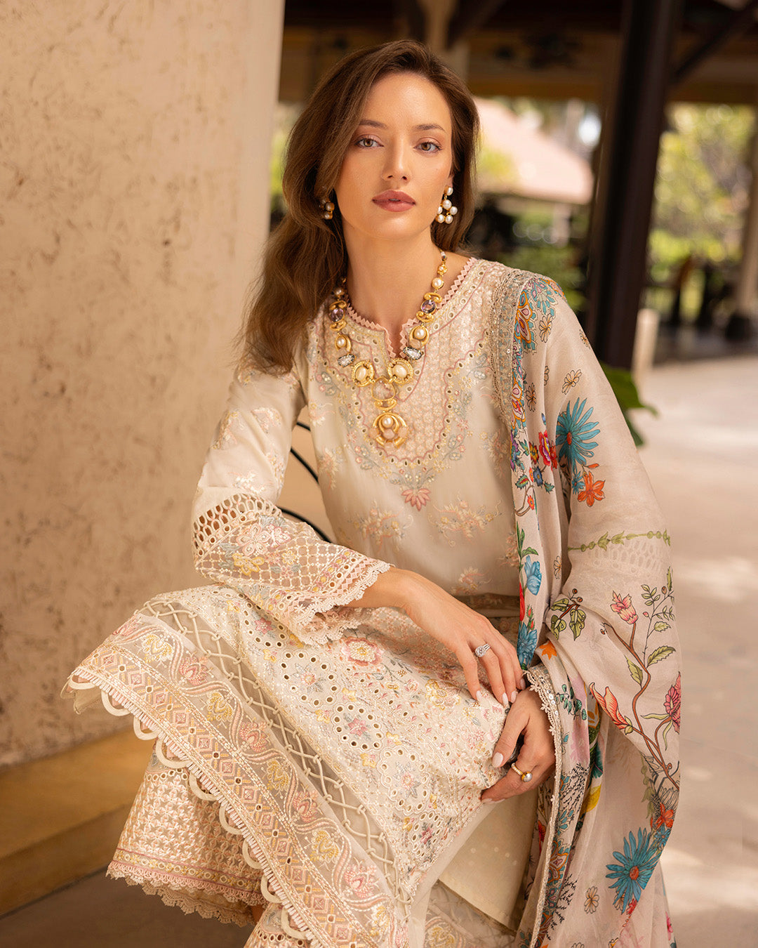 Faiza Saqlain Zinnia Luxury Lawn 2025