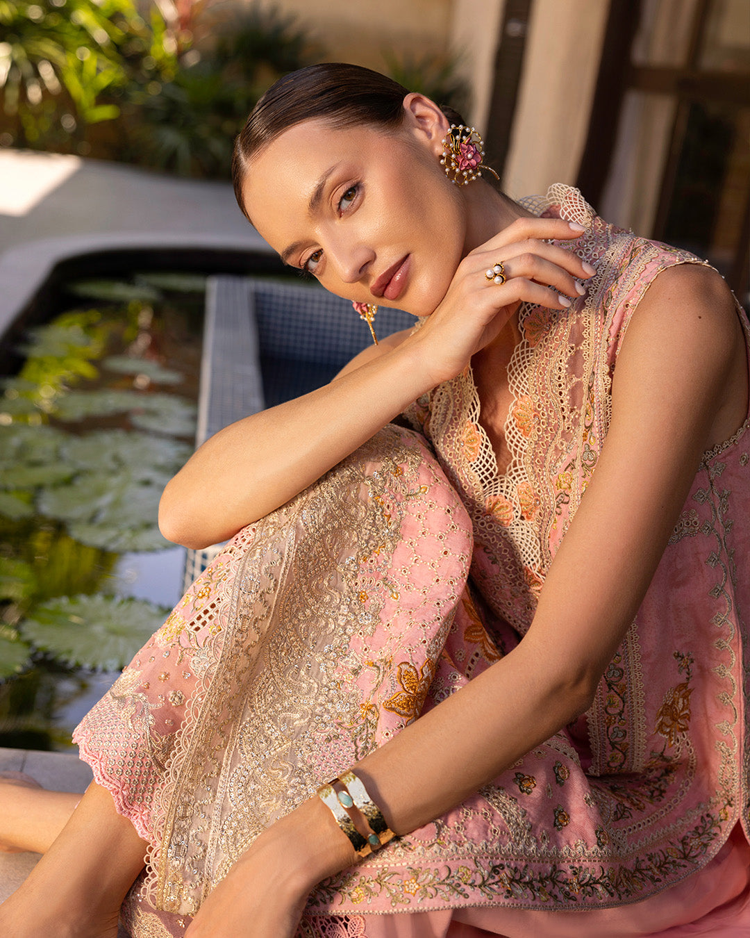 Faiza Saqlain Zinnia Luxury Lawn
