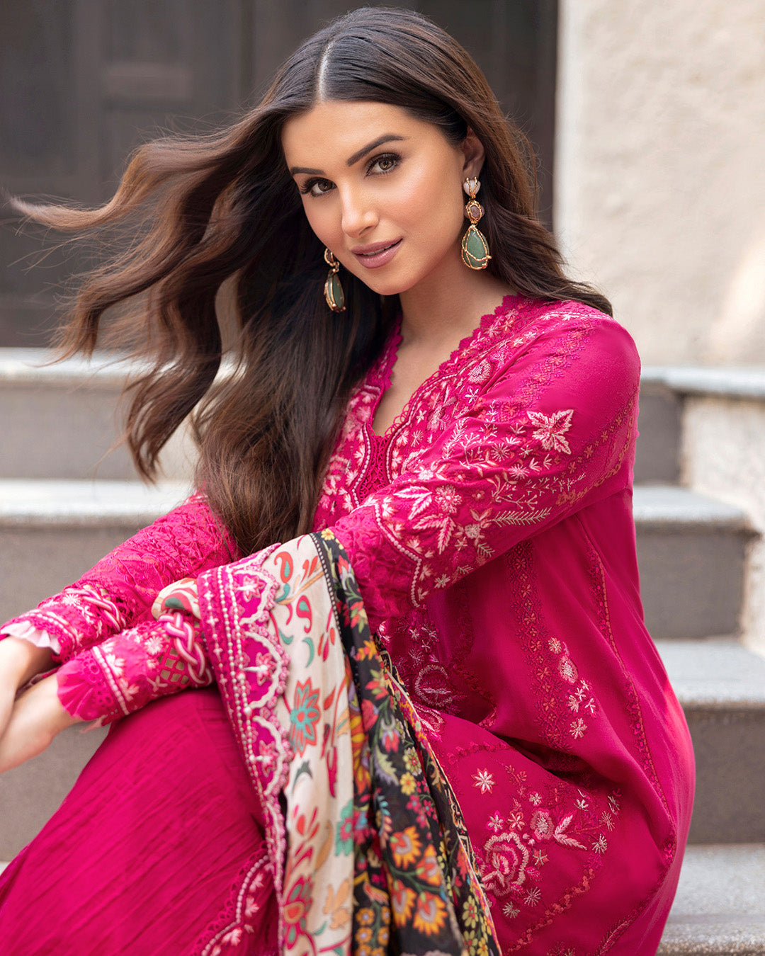 Faiza Saqlain Zinnia Luxury Lawn 2025