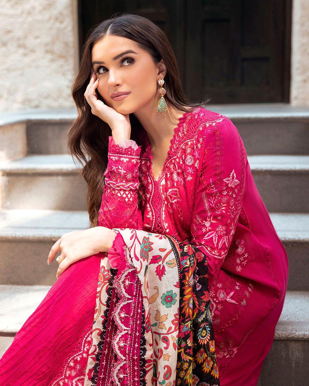 Faiza Saqlain Zinnia Luxury Lawn 2025