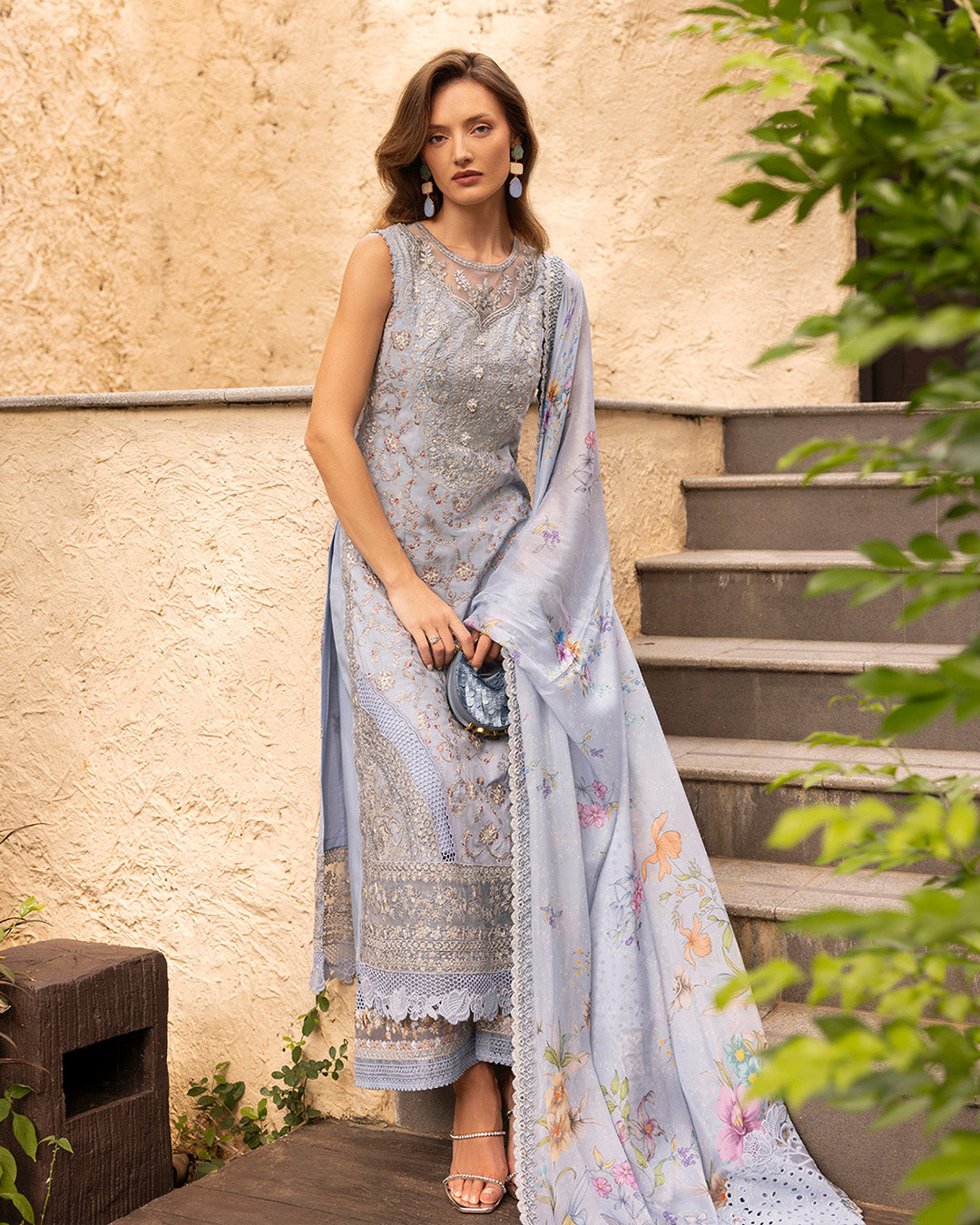 Faiza Saqlain Zinnia Luxury Lawn 2025