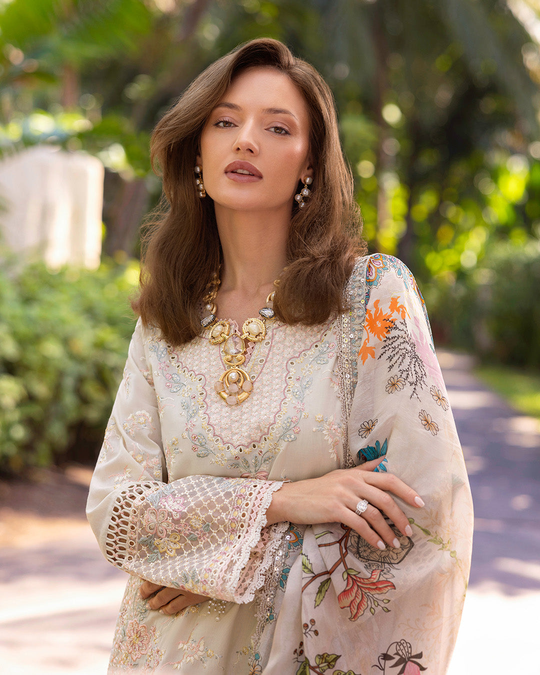 Faiza Saqlain Zinnia Luxury Lawn 2025