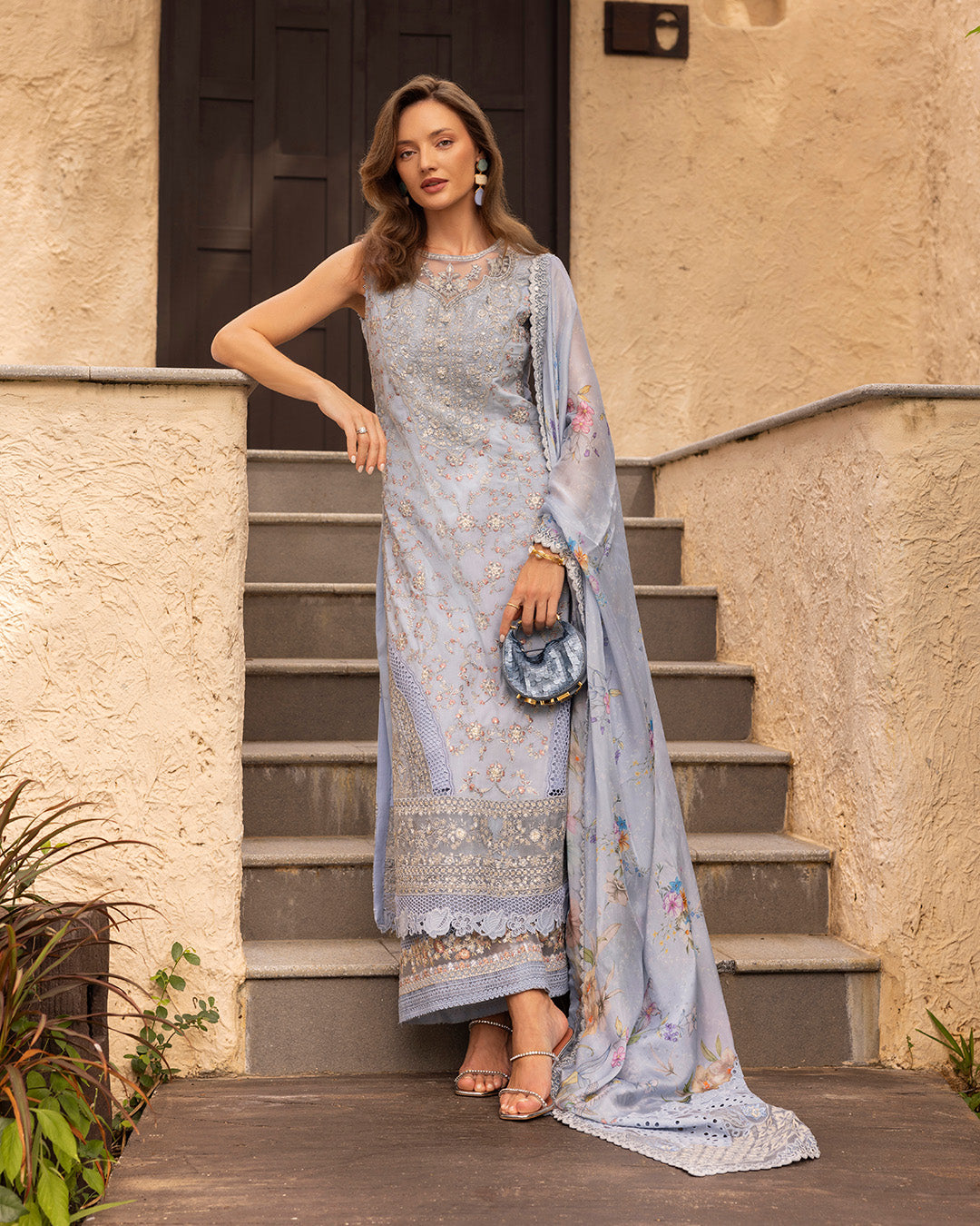 Faiza Saqlain Zinnia Luxury Lawn 2025