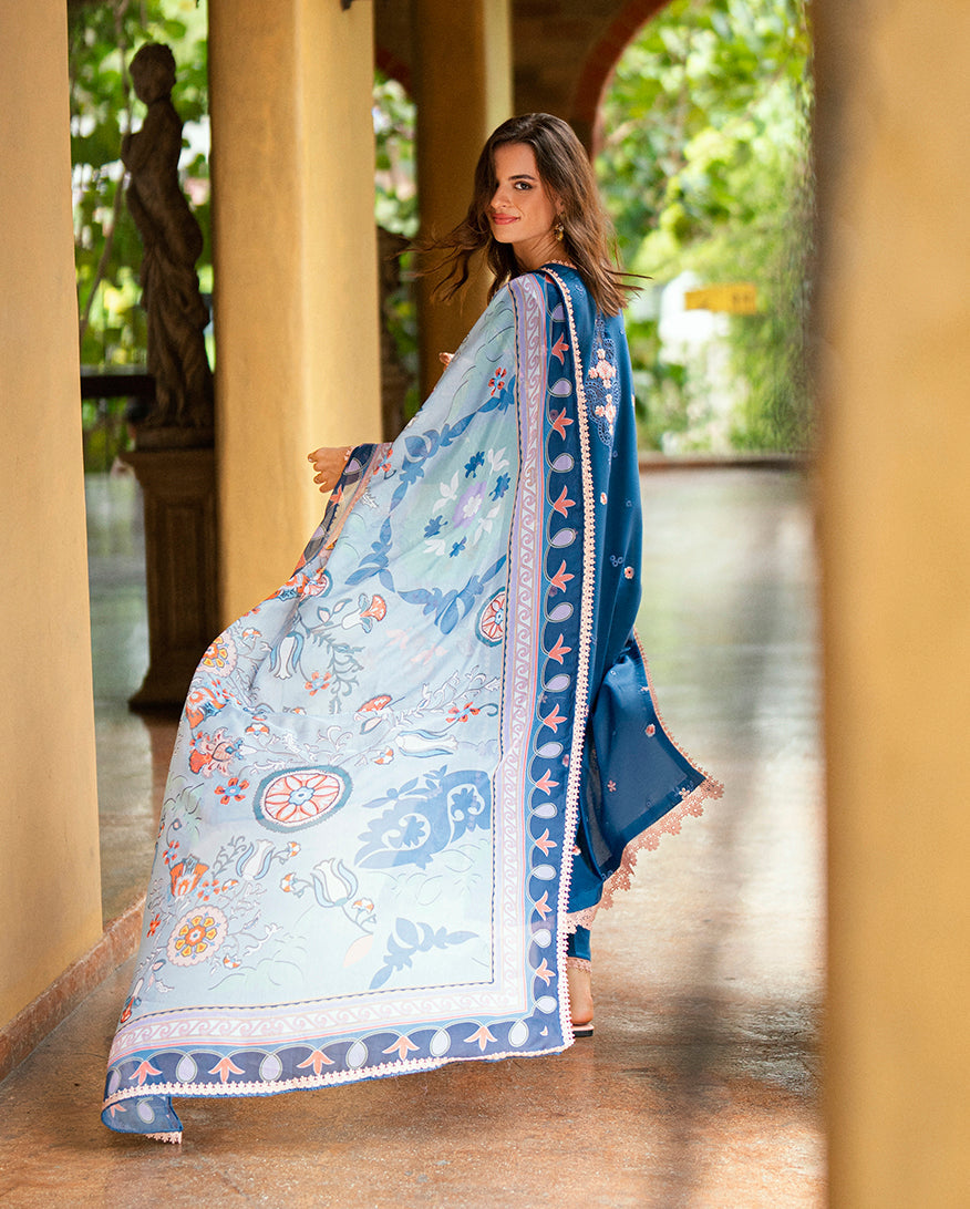 Roheenaz Summer Reverie Luxury Lawn