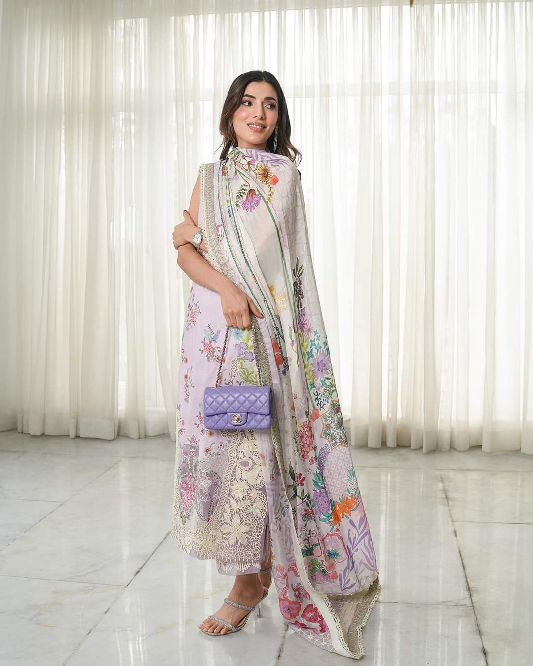 Faiza Saqlain Liliana x Palak Tiwari Luxury Lawn