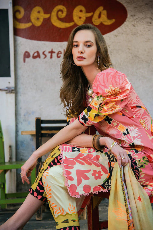 Mushq La Dolce Hemline Lawn Prints