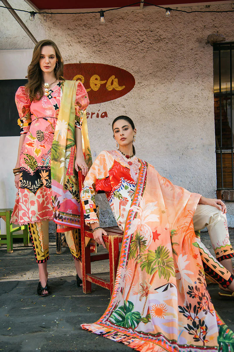 Mushq La Dolce Hemline Lawn Prints