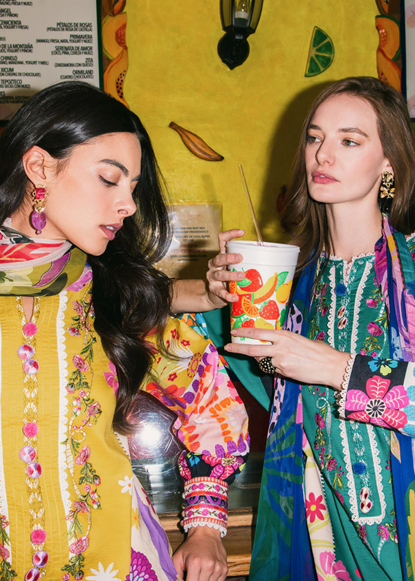Mushq La Dolce Hemline Lawn Prints