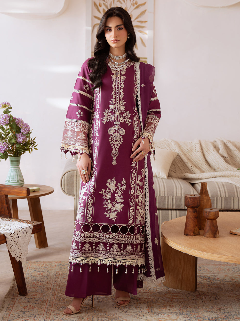 Mahnur Shanaya Lawn Spring/Summer