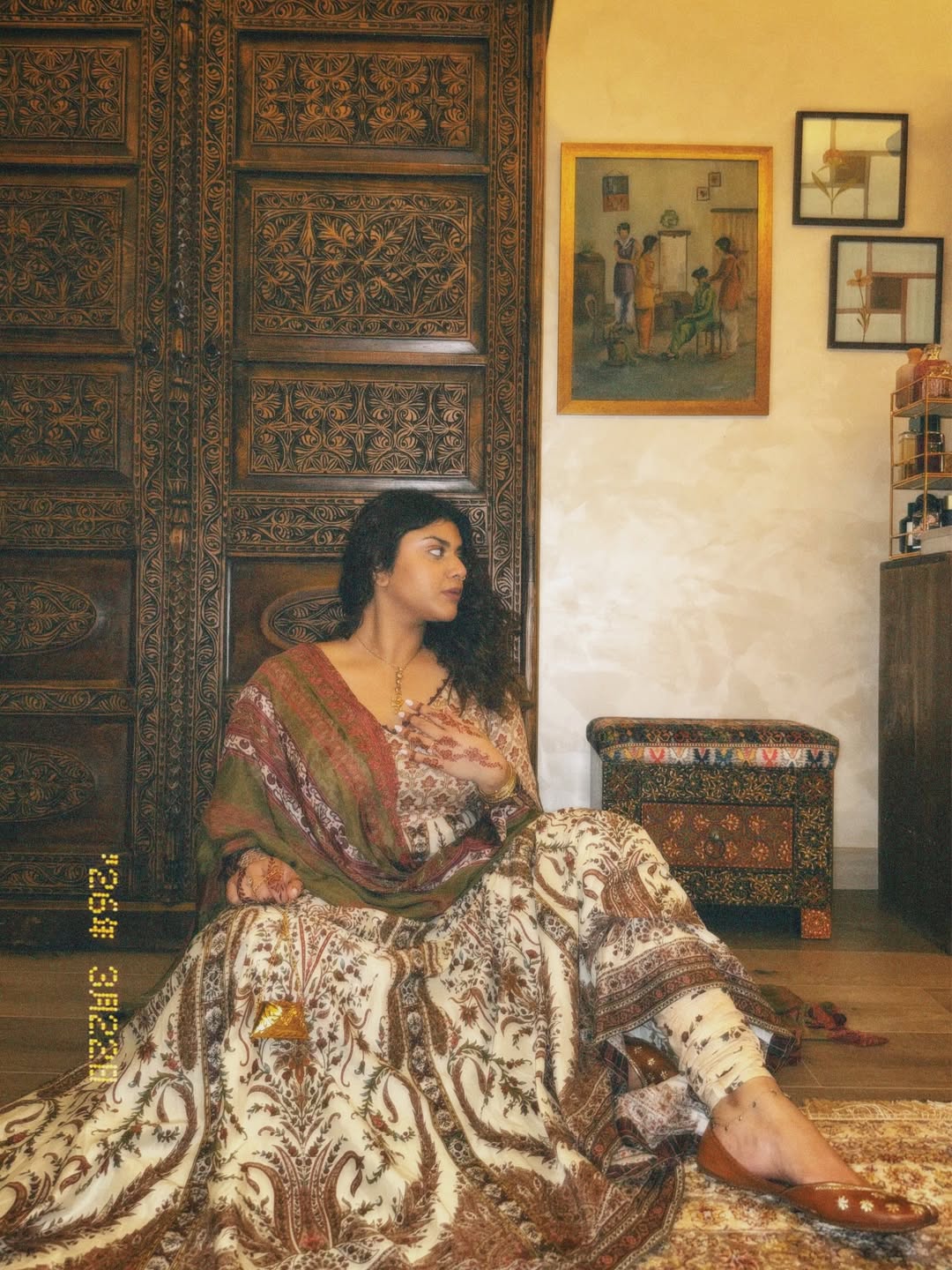 Zara Shahjahan Anarkali Festive Luxury Lawn- Best Seller