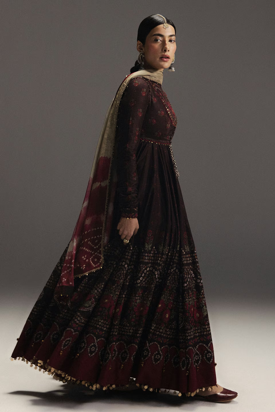 Zara Shahjahan Anarkali Festive Luxury Lawn – Best Seller