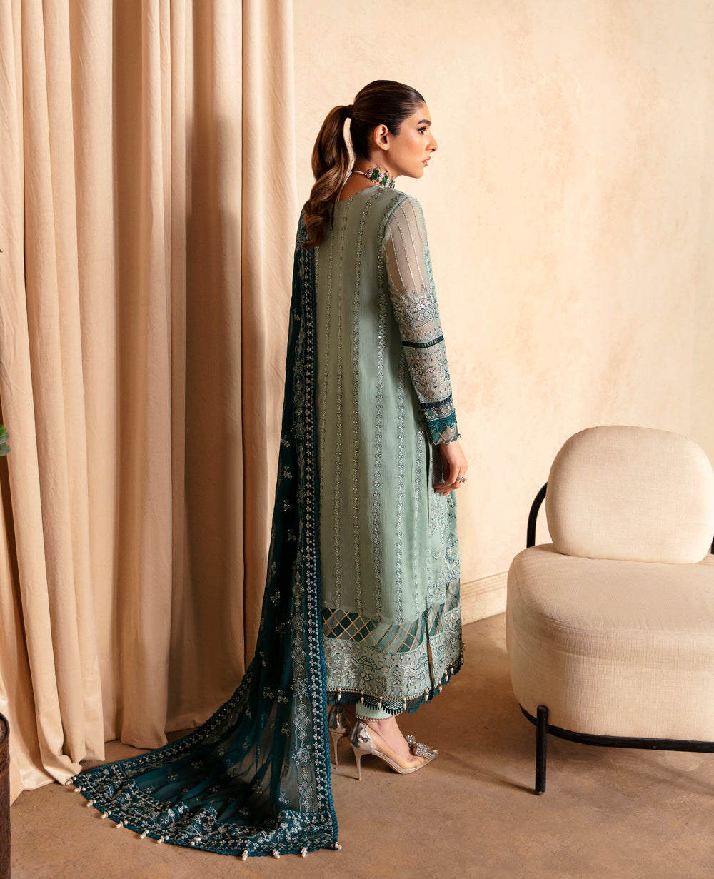 Xenia Luxury Chiffon Formals – KHIRA