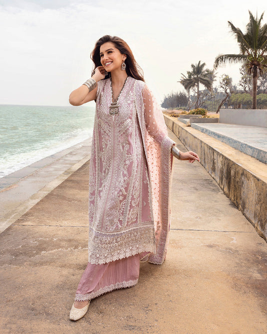 Faiza Saqlain Zinnia Luxury Lawn '25