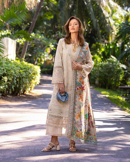 Faiza Saqlain Zinnia Luxury Lawn 2025