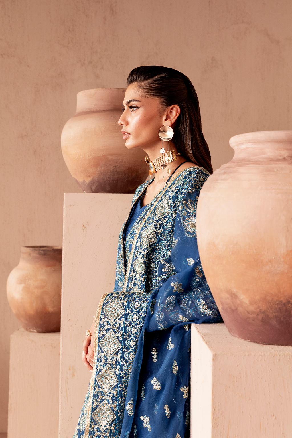 Emaan Adeel Clay &amp; Couture Luxury Wedding Formals – ELARA
