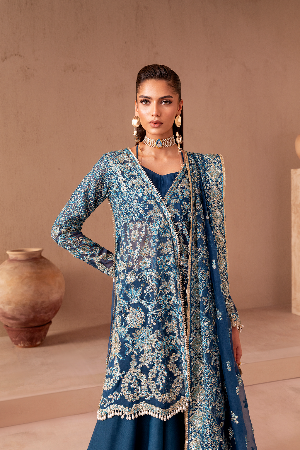 Emaan Adeel Clay &amp; Couture Luxury Wedding Formals – ELARA