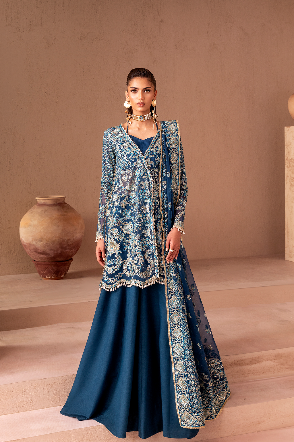 Emaan Adeel Clay &amp; Couture Luxury Wedding Formals – ELARA