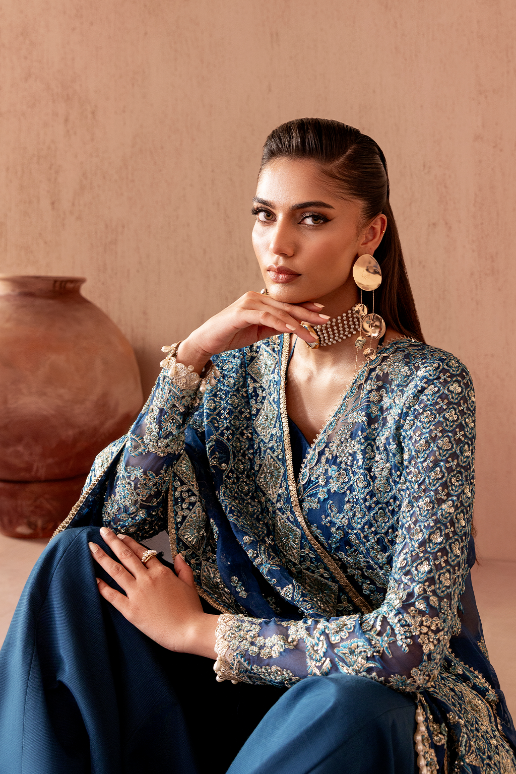 Emaan Adeel Clay &amp; Couture Luxury Wedding Formals – ELARA