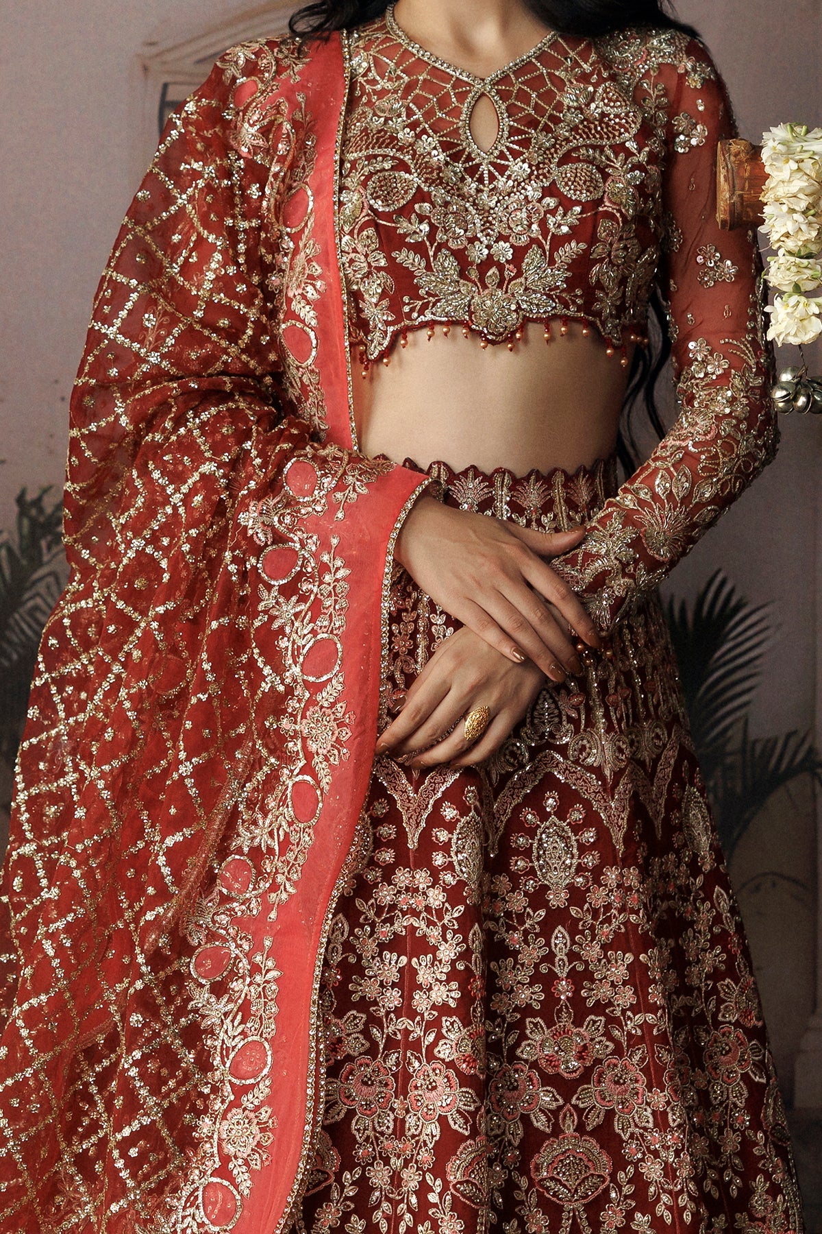 Afrozeh Shehnai Luxury Wedding Formals