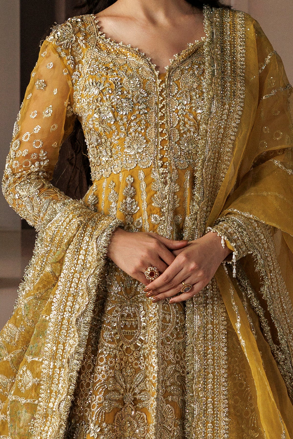 Afrozeh Shehnai Luxury Wedding Formals