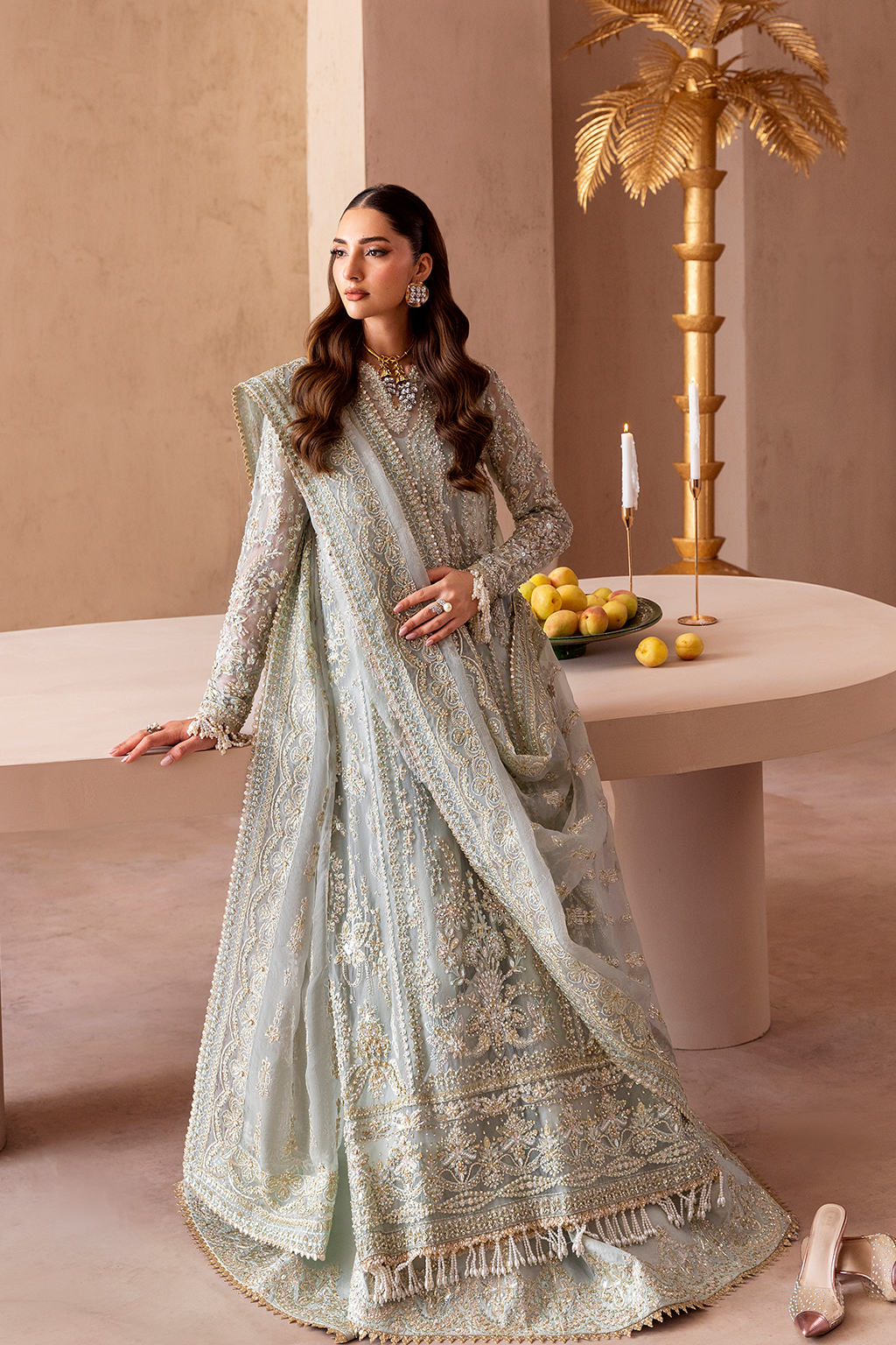 Emaan Adeel Clay &amp; Couture Luxury Wedding Formals – NUVRA