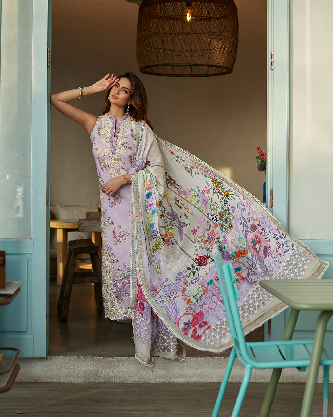Faiza Saqlain Liliana x Palak Tiwari Luxury Lawn