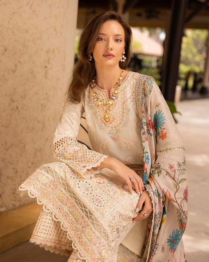 Faiza Saqlain Zinnia Luxury Lawn 2025