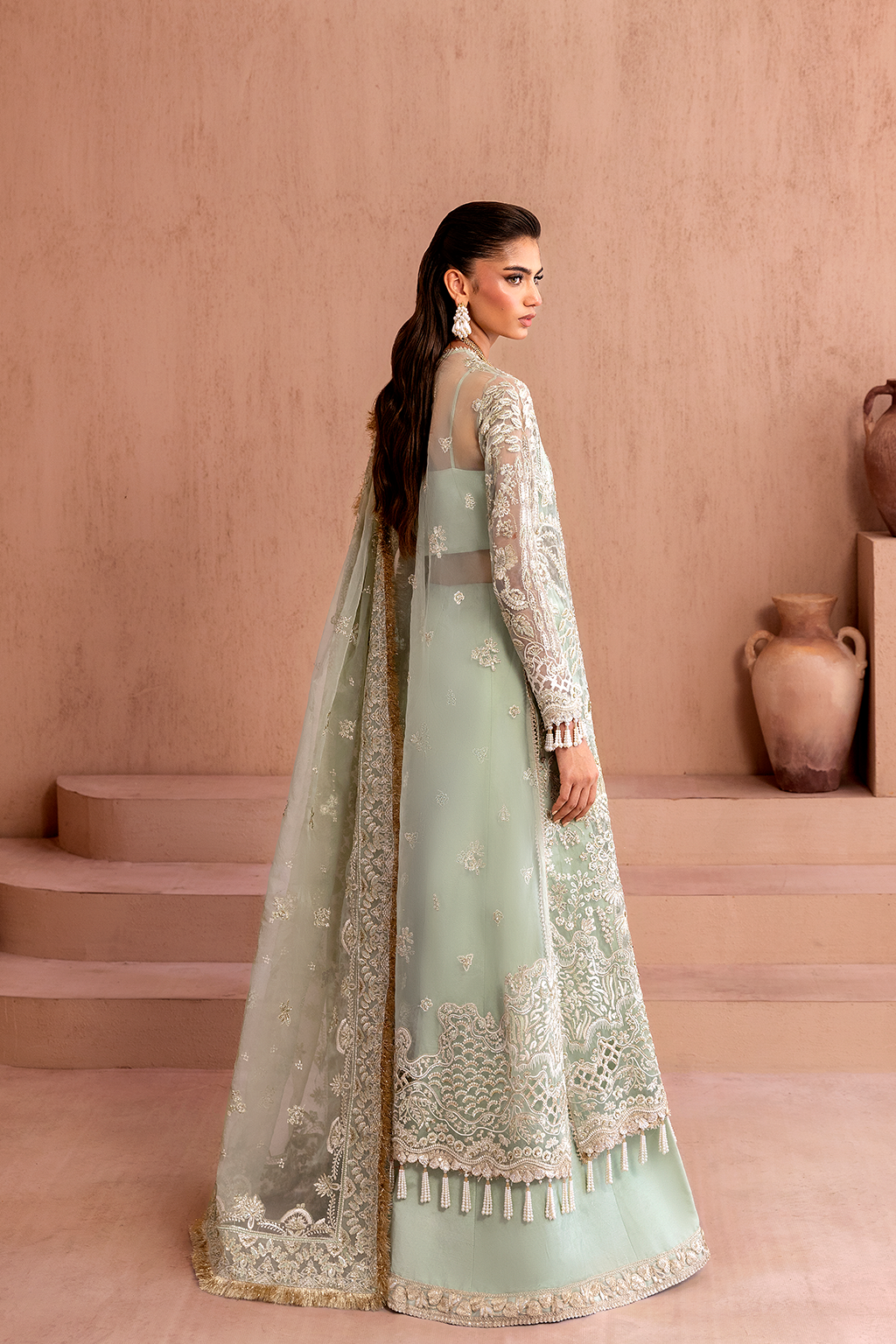Emaan Adeel Clay &amp; Couture Luxury Wedding Formals – ZARVE