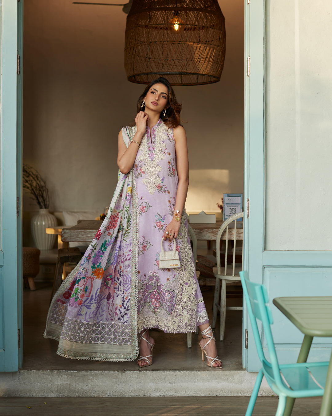 Faiza Saqlain Liliana x Palak Tiwari Luxury Lawn