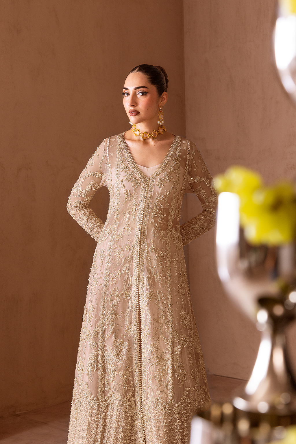 Emaan Adeel Clay &amp; Couture Luxury Wedding Formals – CELESTIAL
