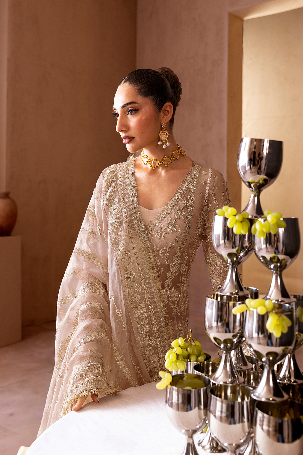 Emaan Adeel Clay &amp; Couture Luxury Wedding Formals – CELESTIAL