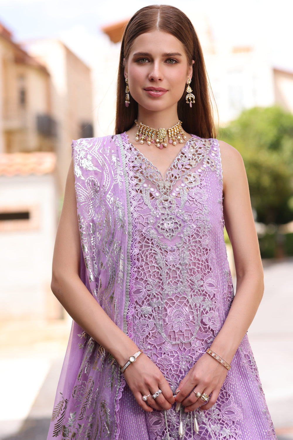 Noor by Saadia Asad Embroidered Chiffon