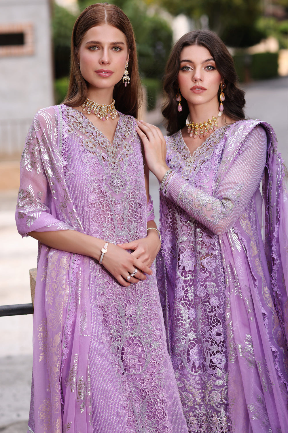 Noor by Saadia Asad Embroidered Chiffon