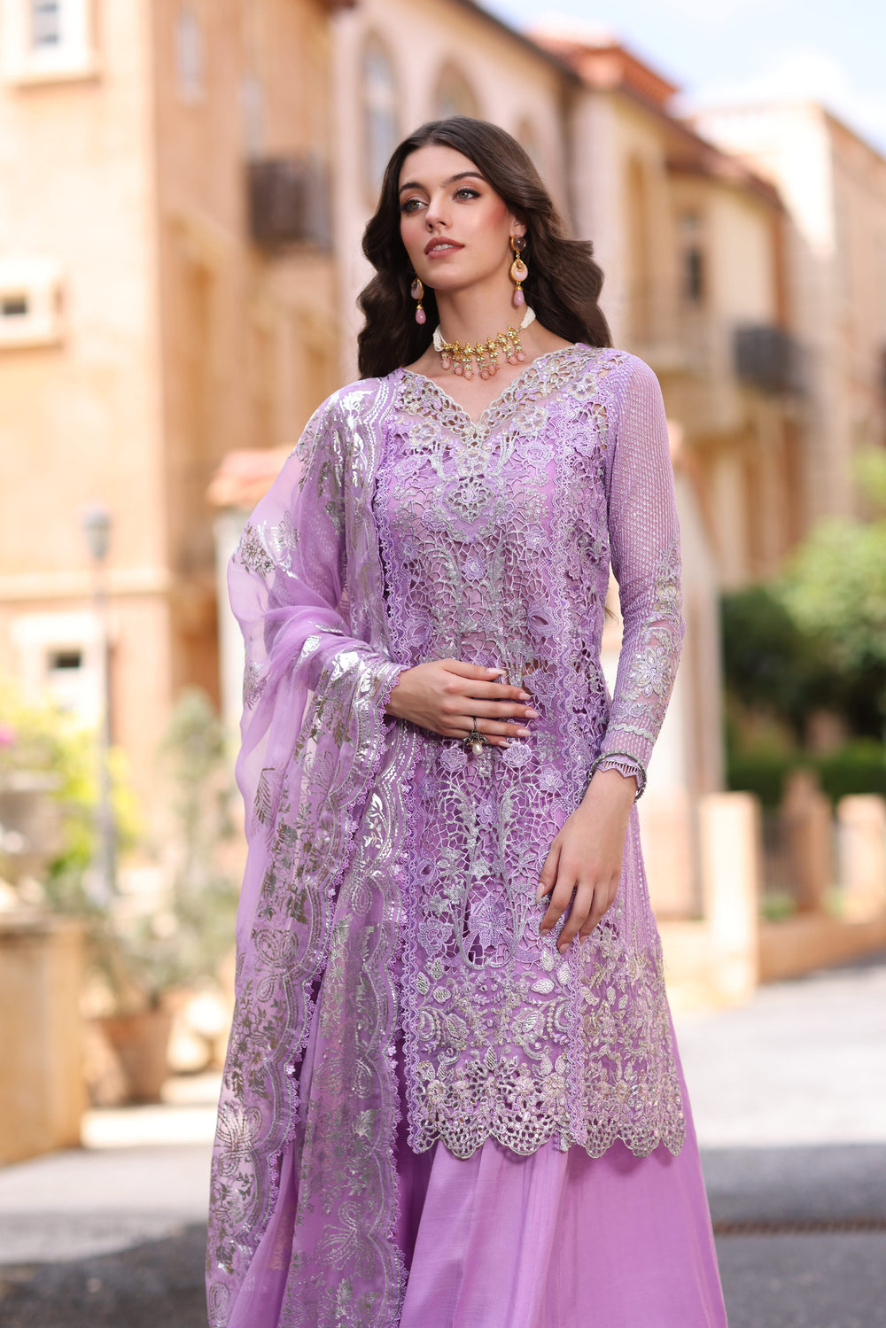 Noor by Saadia Asad Embroidered Chiffon