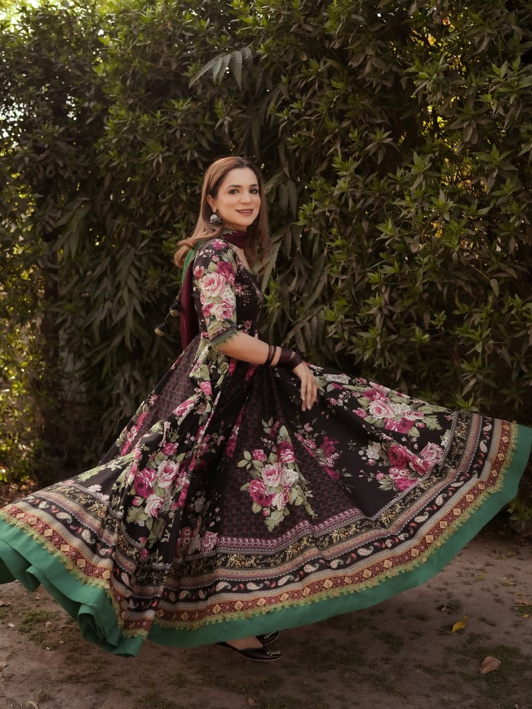 Zara Shahjahan Anarkali Festive Luxury Lawn – Best Seller