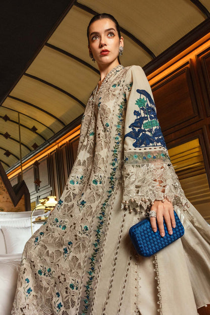 MARIA.B Eid Festive Luxury Lawn -Beige