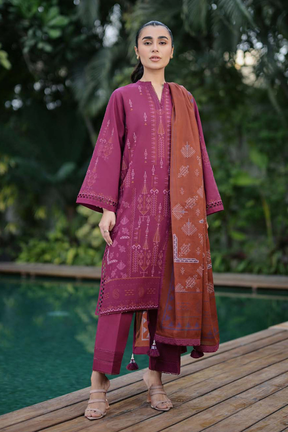 Sahar Printed Lawn