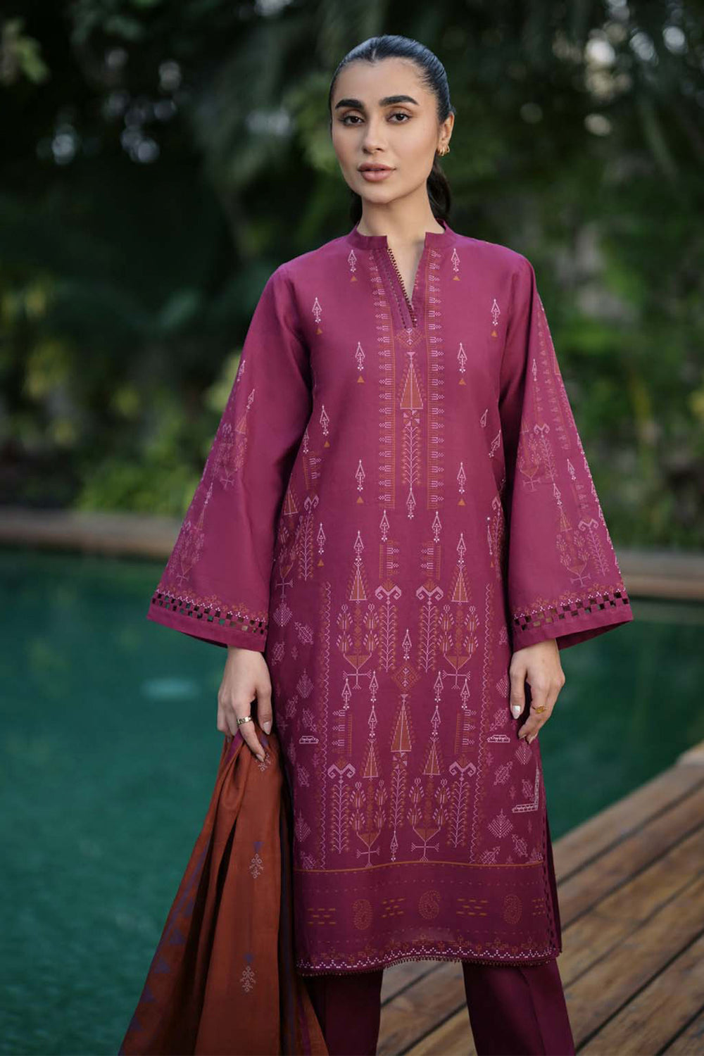 Sahar Printed Lawn