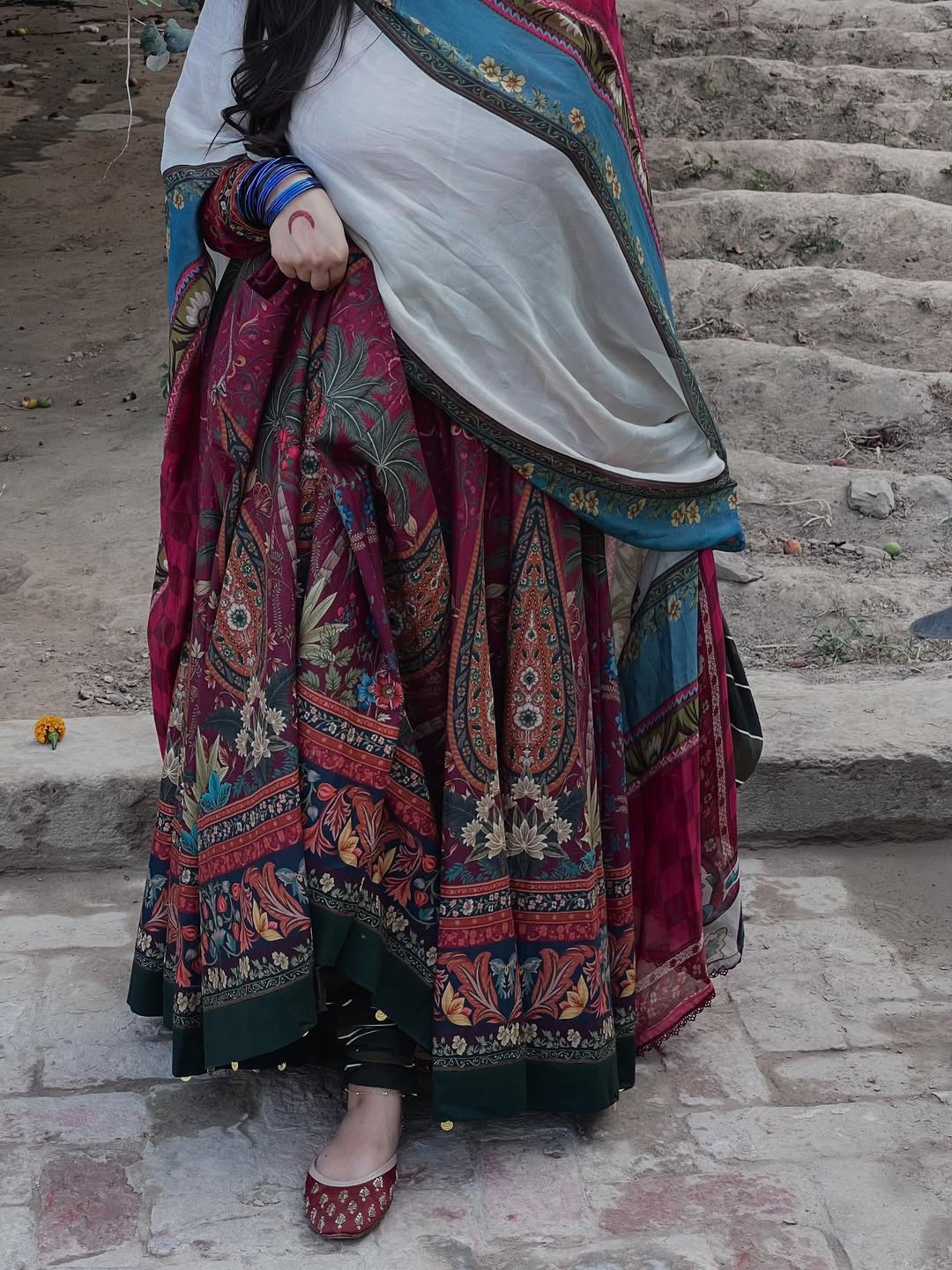 Zara Shahjahan Anarkali Festive Luxury Lawn –Best Seller