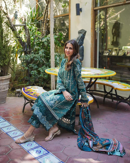 Faiza Saqlain Liliana x Palak Tiwari Luxury Lawn