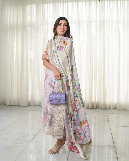 Faiza Saqlain Liliana x Palak Tiwari Luxury Lawn