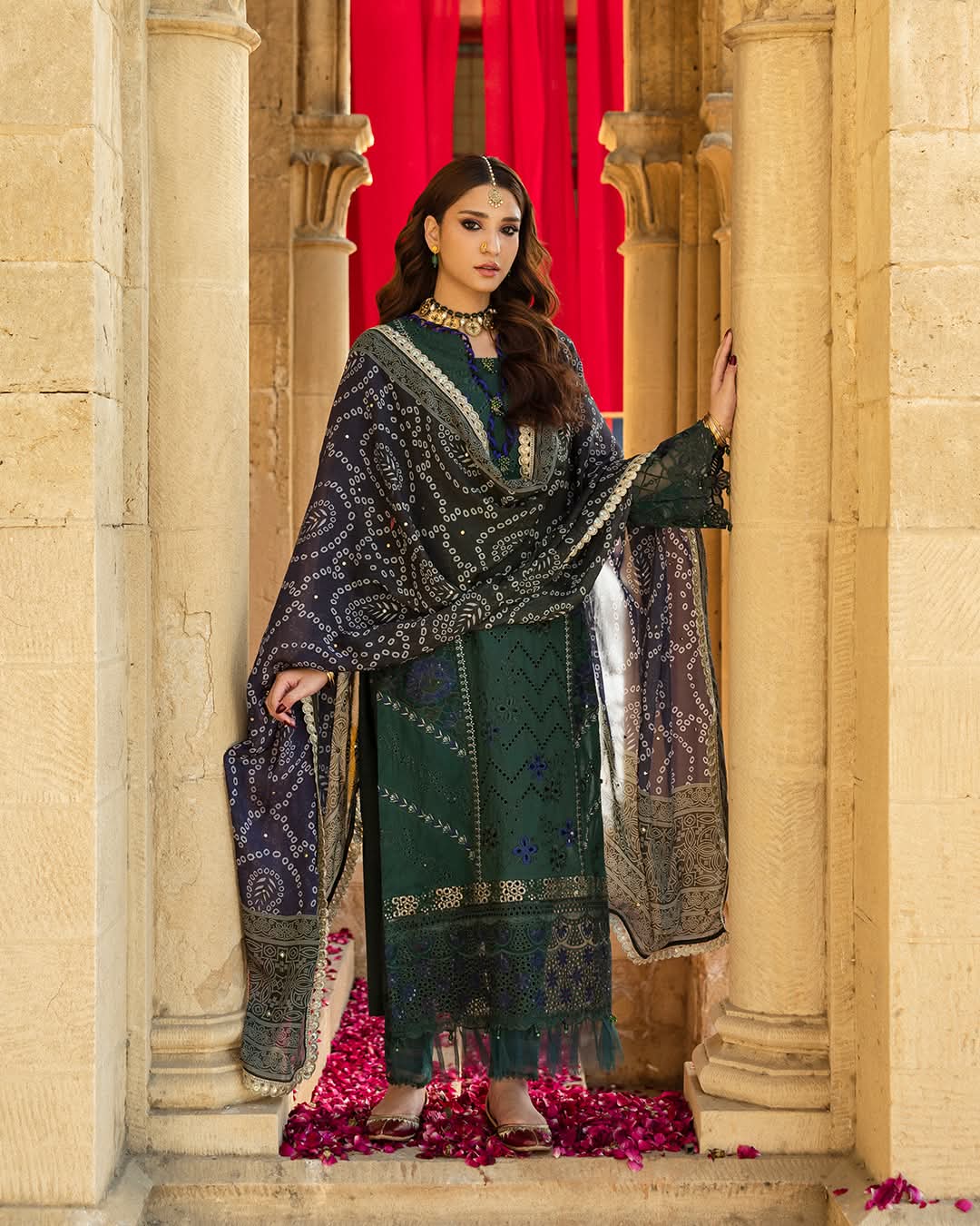 Al Zohaib Bandhani Lawn
