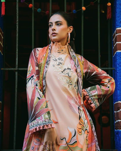 Mushq La Dolce Hemline Lawn Prints Vol-2