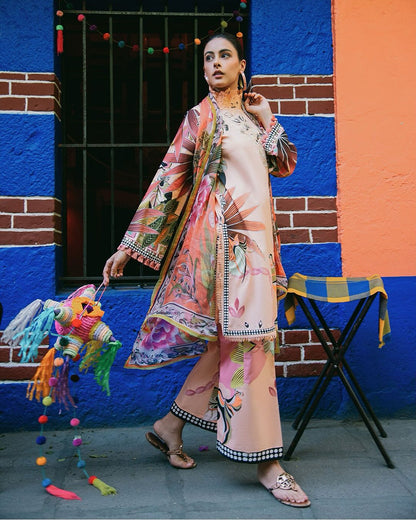 Mushq La Dolce Hemline Lawn Prints Vol-2